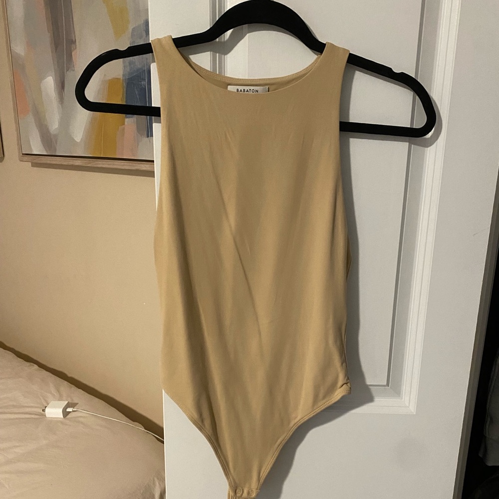 Artizia Nude Sleeveless Body Suit. Worn twice!